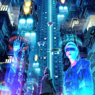 Cyberpunk 1080x1920 wallpaper