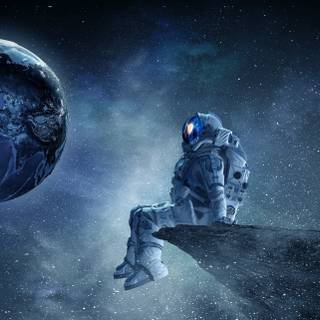 Space art 4k wallpaper