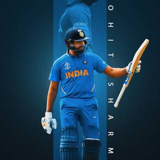 Rohit Sharma 2023 wallpaper