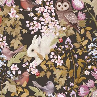 Spring animals aesthetic wallpaper