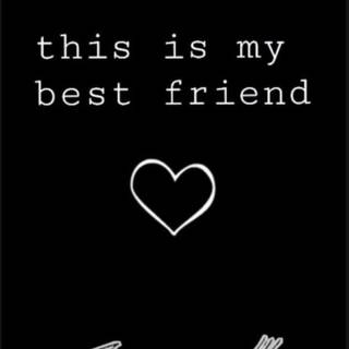 Black best friends wallpaper