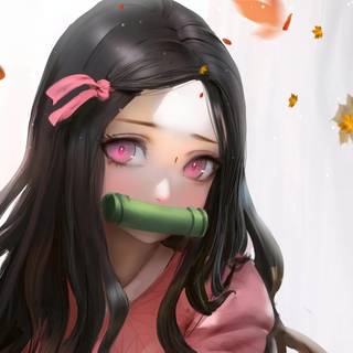 Nezuko 3D wallpaper