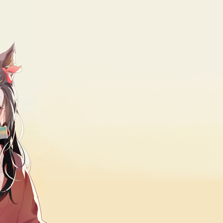 Nezuko cat wallpaper