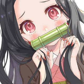 Small Nezuko wallpaper