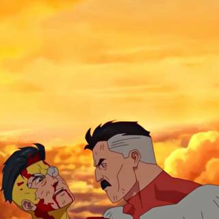 Omni Man iPhone wallpaper