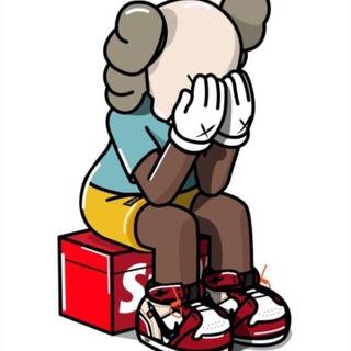 Kaws iPhone 14 wallpaper