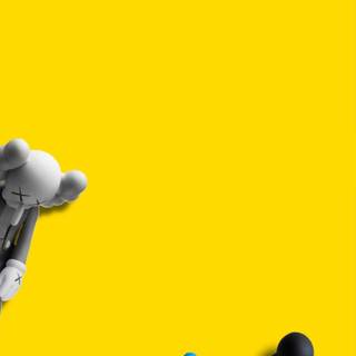 Kaws iPhone 14 wallpaper