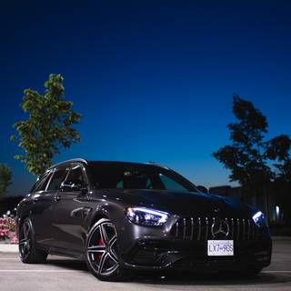 E63 AMG iPhone wallpaper