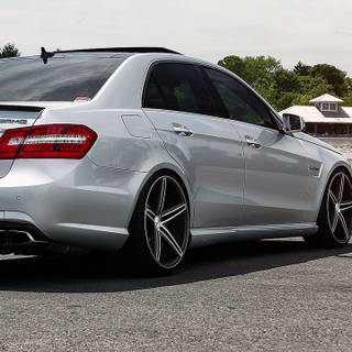 E63 AMG iPhone wallpaper