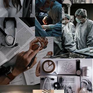 Future doctor aesthetic wallpaper