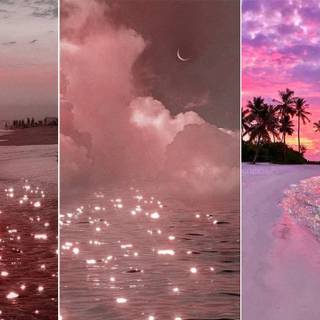 Y2k pink aesthetic wallpaper