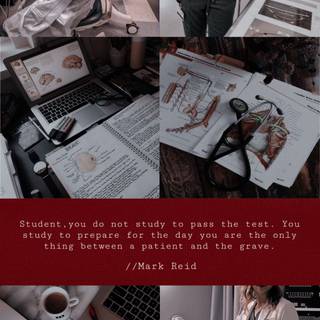 Future doctor aesthetic wallpaper