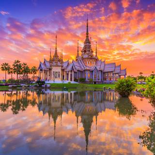 Thailand temple wallpaper