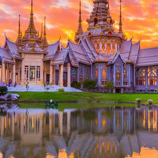 Thailand temple wallpaper