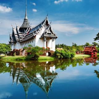 Thailand temple wallpaper