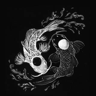 4k iPhone Yin Yang wallpaper