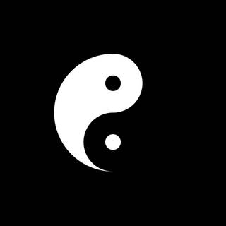 4k iPhone Yin Yang wallpaper