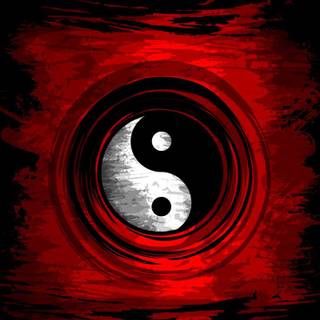 4k iPhone Yin Yang wallpaper