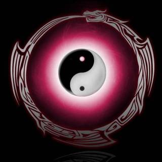 4k iPhone Yin Yang wallpaper