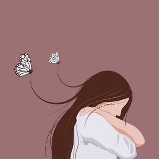 Artist girl wallpaper