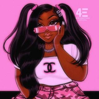 Artist girl wallpaper