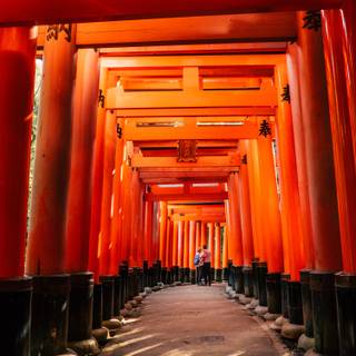 Fushimi Inari iPhone wallpaper