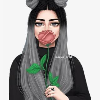 Artist girl wallpaper