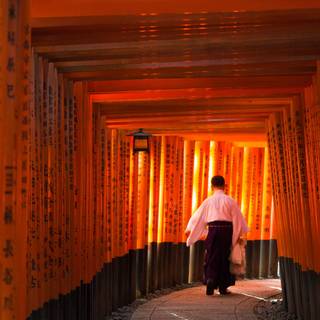 Fushimi Inari iPhone wallpaper