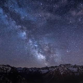 Milky waves wallpaper