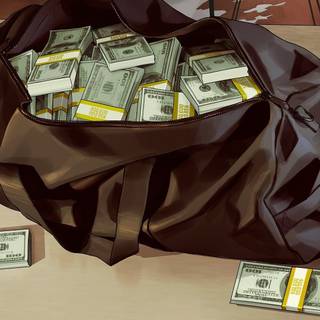 GTA money wallpaper