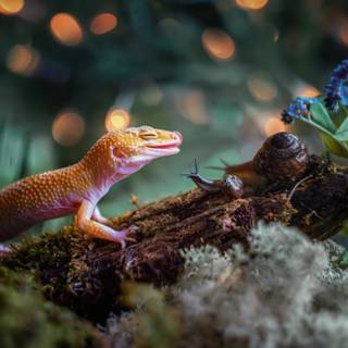 All colors of leopard geckos wallpaper