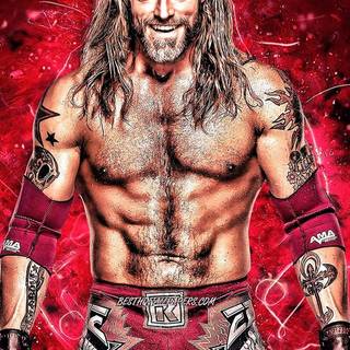 WWE Edge logo wallpaper