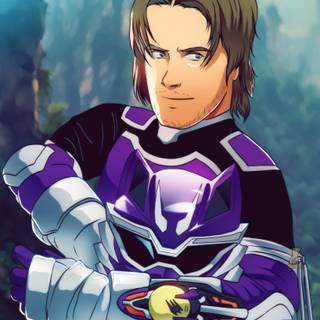 Jungle Fury Purple Ranger wallpaper