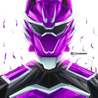 Jungle Fury Purple Ranger wallpaper