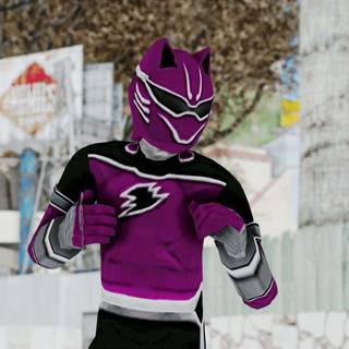 Jungle Fury Purple Ranger wallpaper