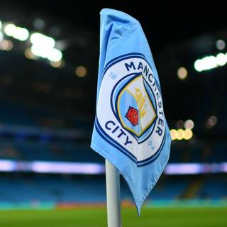 Man City flag wallpaper