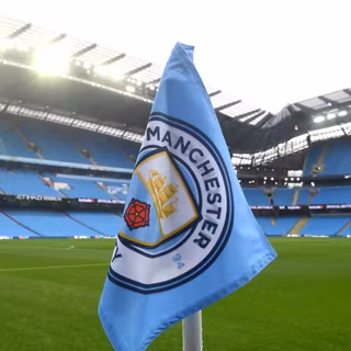 Man City flag wallpaper