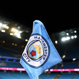 Man City flag wallpaper