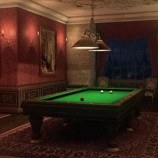 Pool rooms wallpaper