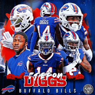 Josh Allen and Diggs wallpaper