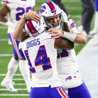 Josh Allen and Diggs wallpaper