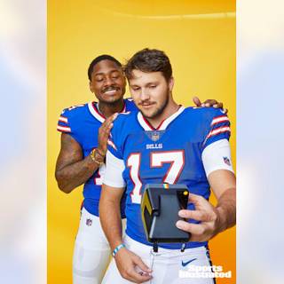 Josh Allen and Diggs wallpaper