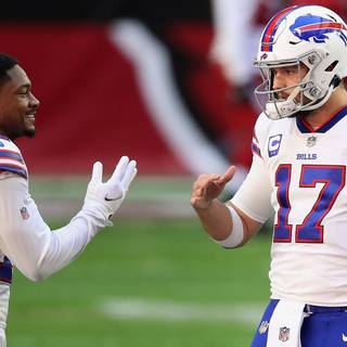 Josh Allen and Diggs wallpaper