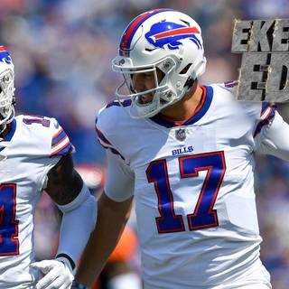 Josh Allen and Diggs wallpaper