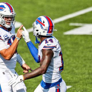 Josh Allen and Diggs wallpaper