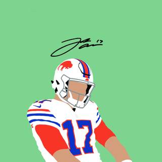 Josh Allen and Diggs wallpaper