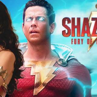 Shazam and Wonder Woman wallpaper