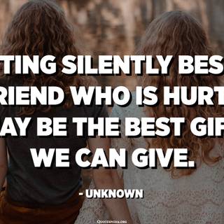 Best friends hurts wallpaper