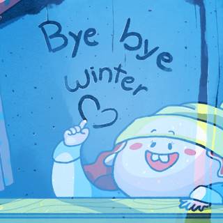 Bye bye winter wallpaper