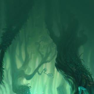 iPhone 4k green wallpaper